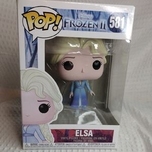 Funko Pop Disney Frozen II Elsa in Blue Dress #581